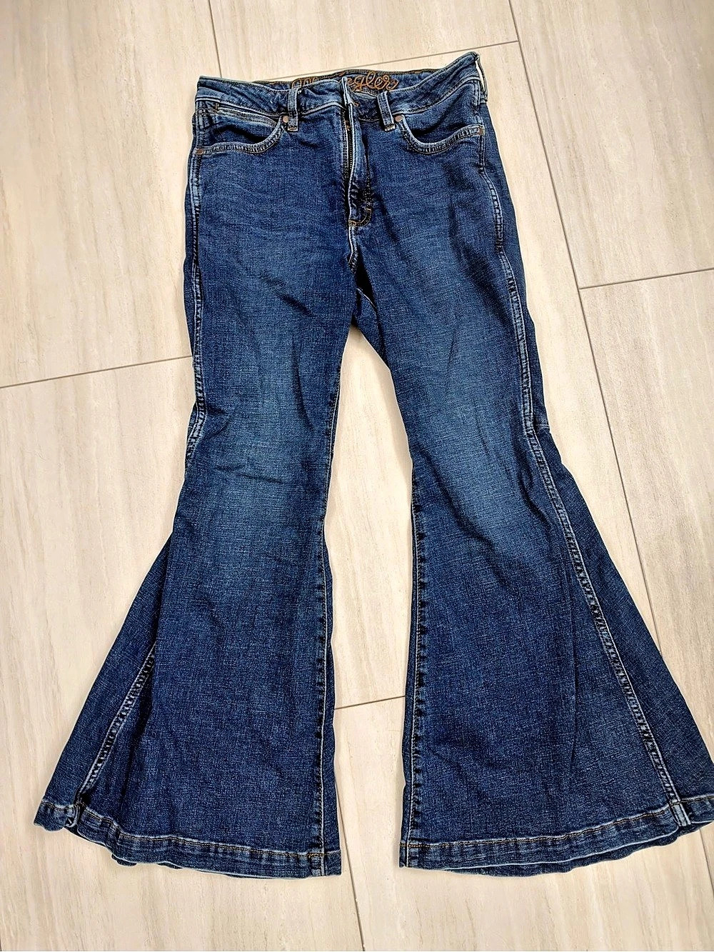 Wrangler High Rise Flare Jeans